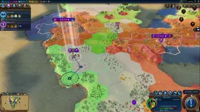 Civ5 Or Civ6? Civilization 6 And Its Struggle To Surpass Its Prequel : Civ6 moving a settler to create a new city