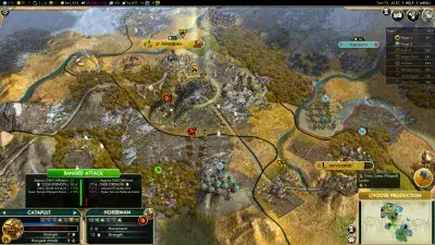 Civ5またはCiv6？文明6とその前に急行するのに苦労しています : 2つの文明の間の文明v中年の戦争